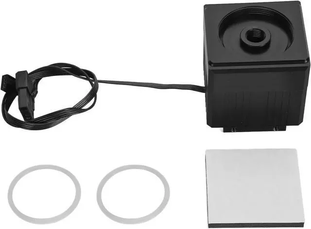 Alt view image 6 of 7 - SUNGOOYUE Computer Water Cooling Pump 12V 5W G1/4 Interface Silent 650Lh Easy to Install Support Automatic PWM Speed Control for PC Water Cooling System
