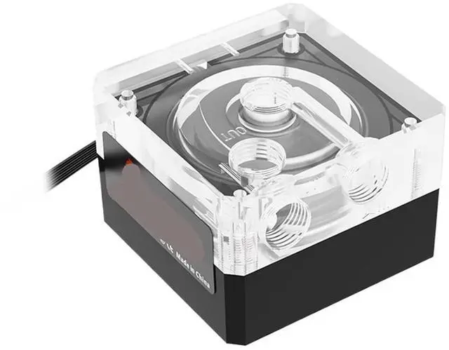 Main image of Water Cooler Water Pump 4 Holes PWM Speed Control Lift 3.5m Flow 500L. PU-SZM4(ABS Armor,12-24V Range)