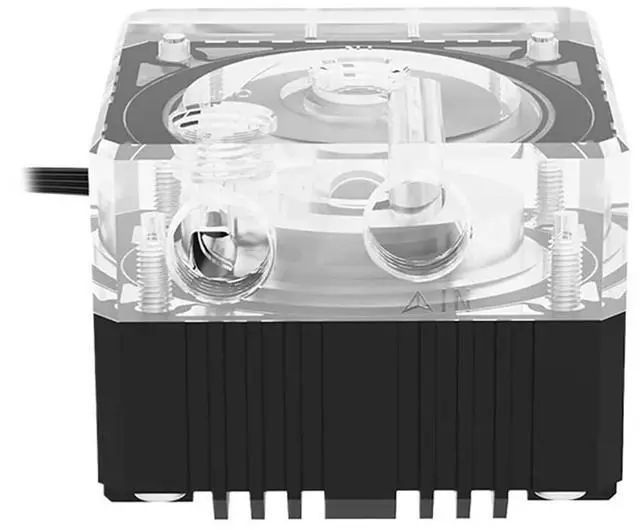 Alt view image 3 of 5 - Water Cooler Water Pump 4 Holes PWM Speed Control Lift 3.5m Flow 500L. PU-SZM4(ABS Armor,12-24V Range)