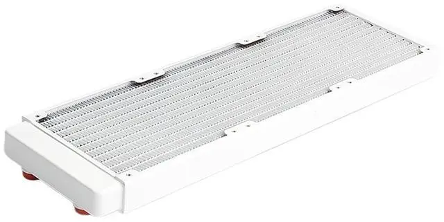 Alt view image 3 of 3 - Computer pc Water Cooler Piano Paint White Color Copper Radiator CPU Heat Sink TSRP-WP360