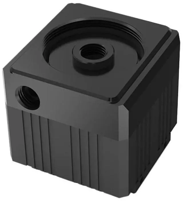 Alt view image 2 of 5 - Circulating Water Pump Water Silencer Supports PWM Metal Armor POM Upper Cover 650L/H. PU-EG6(Small 4pin)