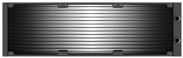 Alt view image 3 of 4 - Water Cooling Threaded Aluminum Radiator and Liquid Cooling Medical 14CM Fan,SR-LP20-420G14