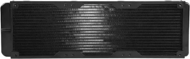 Alt view image 3 of 6 - Efficiency 360mm 18 Tubes Thread Water Cooler Radiator Aluminum Easy Install for PC Computer Water Cooling System