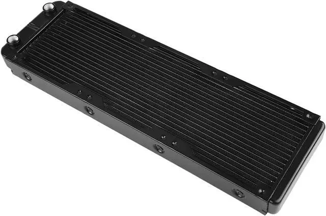 Alt view image 6 of 6 - Efficiency 360mm 18 Tubes Thread Water Cooler Radiator Aluminum Easy Install for PC Computer Water Cooling System