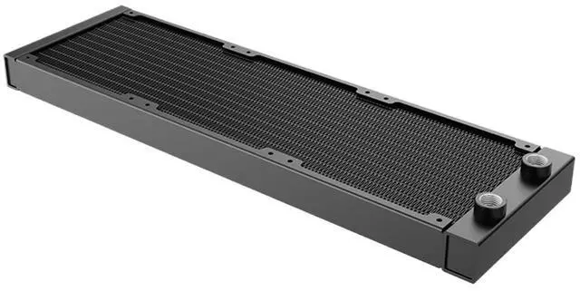 Main image of Water Cooler Aluminum Radiator Printing Laser Pagoda Mouth 22 Thick Flat Tube. SR-LP22-360(SR-LP22-360G14,Black)