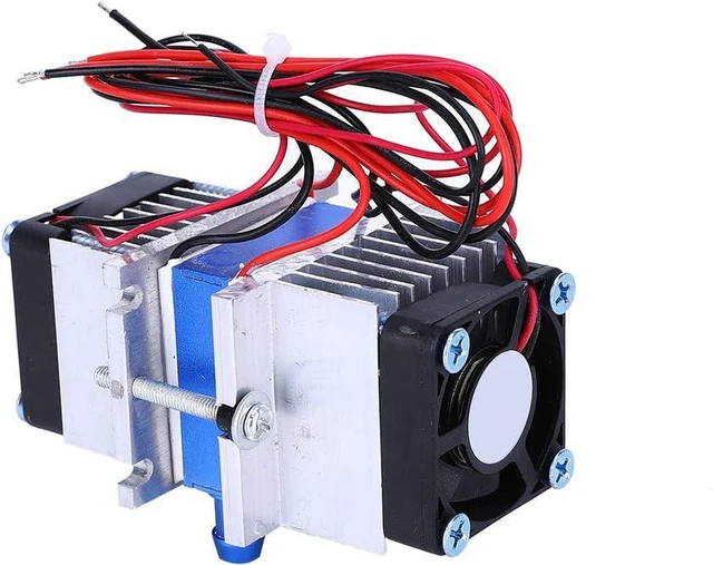 Main image of GOTOTOP Peltier Water Chiller, Thermoelectric Cooling System, 144W Semiconductor Cooler for DIY Water Cooling Projects (Single cooler)