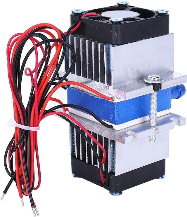 Alt view image 4 of 7 - GOTOTOP Peltier Water Chiller, Thermoelectric Cooling System, 144W Semiconductor Cooler for DIY Water Cooling Projects (Single cooler)