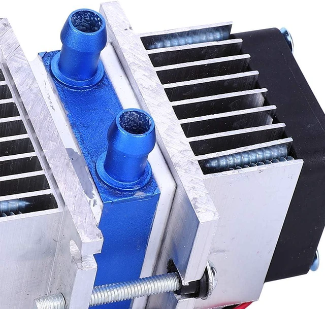 Alt view image 3 of 7 - GOTOTOP Peltier Water Chiller, Thermoelectric Cooling System, 144W Semiconductor Cooler for DIY Water Cooling Projects (Single cooler)