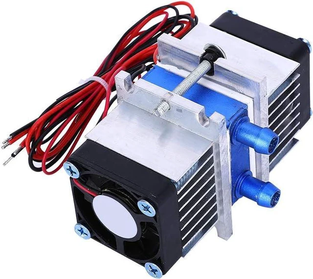 Alt view image 5 of 7 - GOTOTOP Peltier Water Chiller, Thermoelectric Cooling System, 144W Semiconductor Cooler for DIY Water Cooling Projects (Single cooler)