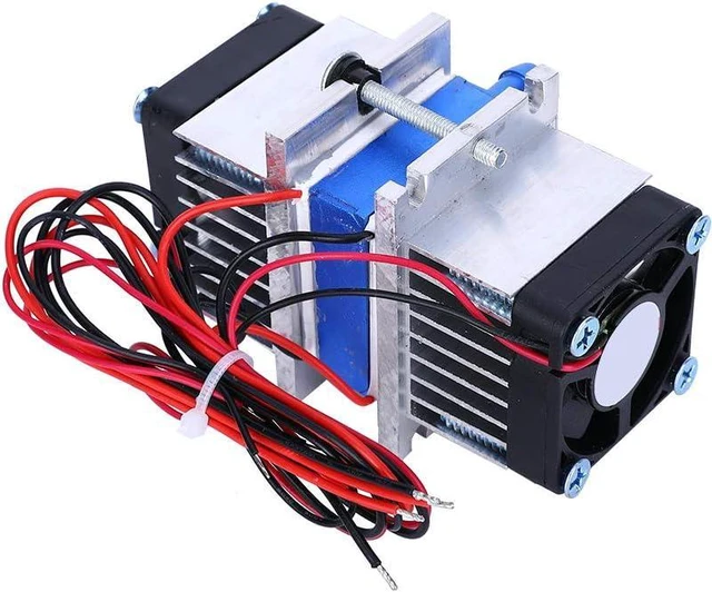 Alt view image 7 of 7 - GOTOTOP Peltier Water Chiller, Thermoelectric Cooling System, 144W Semiconductor Cooler for DIY Water Cooling Projects (Single cooler)