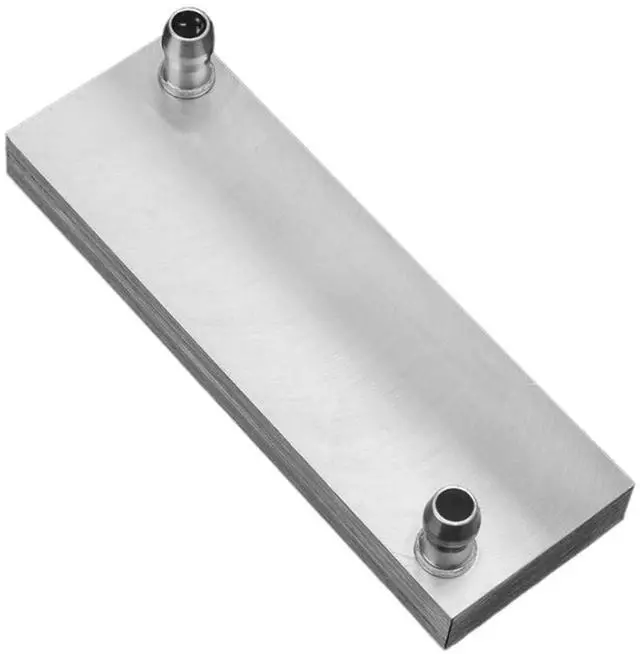 Alt view image 7 of 7 - Aluminum Water Cooling Block 1pc Aluminum Alloy Water Cooling Block Radiator Heat Sink(180)