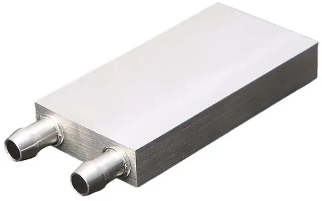 Alt view image 4 of 7 - Aluminum Water Cooling Block 1pc Aluminum Alloy Water Cooling Block Radiator Heat Sink(180)