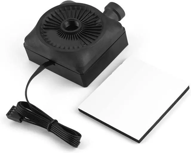 Alt view image 3 of 7 - 12V Ultra Quiet CPU Pump for Computer Water Cooling System 500l h G1/4 Thread