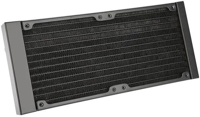 Alt view image 3 of 7 - PC Heat Exchanger Fast Heat Dissipation 12 Tubes Durable Water Cooler Tube Computer Heat Exchanger (240mm)