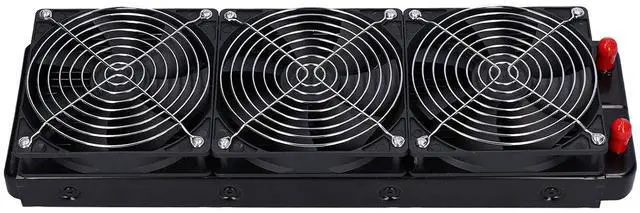 Main image of 360mm Water Cooling Radiator 18 Pipe Aluminum Heat Exchanger Radiator, Computer CPU Cooler Cooling Fan for Industrial Variable Frequency Drive