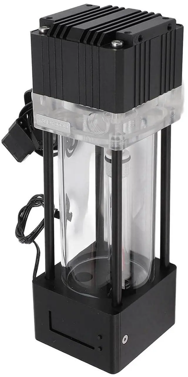 Alt view image 3 of 7 - Pomya PC Water Pump Tank, Integrated 216 Ml Water Cooling Pump Tank Easy to Install for The PC
