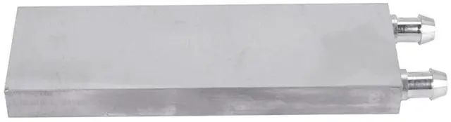 Main image of Aluminum Water Cooling Block 1pc Aluminum Alloy CPU Radiator 40X120mm Water Cooling Block Liquid Cooler Heat Sink