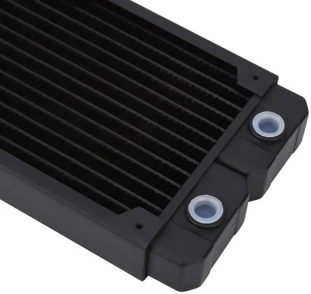 Alt view image 3 of 7 - EBTOOLS Water Cooling Radiator, TSRP TW480 14 Pipeline Fast Heat Dissipation PC Heat Exchanger Radiator, with G1/4 Thread Interface, for 12cm Fan Mount