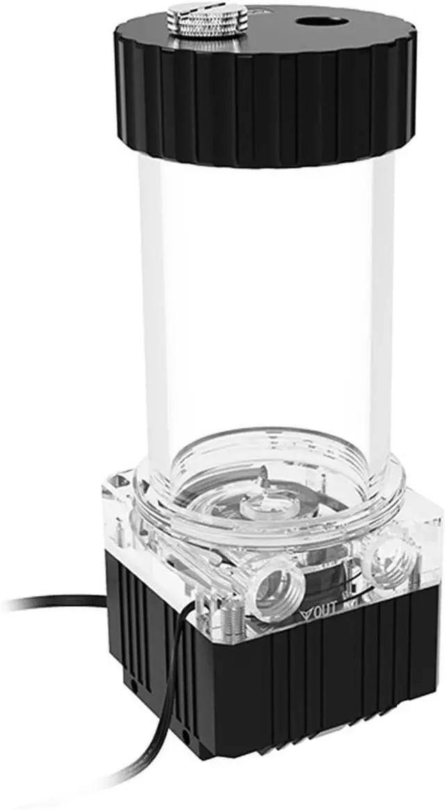 Main image of Computer water cooler magnetic levitation domestic DDC water pump with built-in filtration. PUB-GCDCB-PM(Silver,125mm)