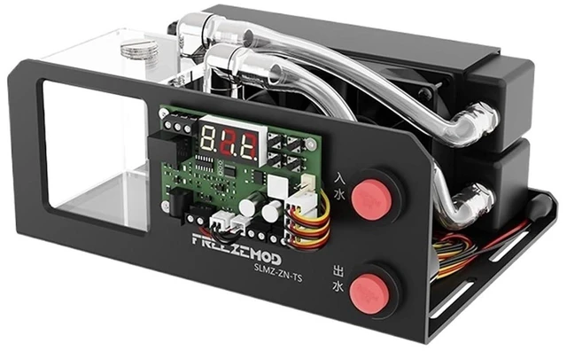 Alt view image 2 of 5 - High Power Cooling Module Automatic Temperature Control Speed Regulation Can Connect to External Alarm,SLMZ-ZN-TS(12V)