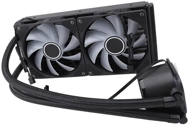 Main image of EVGATSAUTO Integrated 240mm CPU Water Cooling Fan,RGB Dual PWM ARGB Liquid Cooler for LGA2066 2011 1151 1155 1156 1200 1700,AM4 AM5