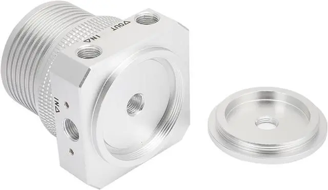 Alt view image 4 of 7 - RiToEasysports Aluminum Alloy Lid for PC Effective Heat Dispersion Water for a Greater Useful Life and Pump Silver Stability