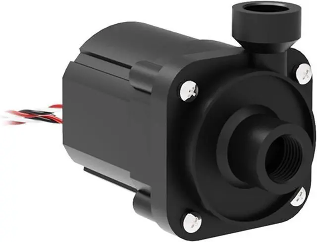 Alt view image 4 of 6 - Computer Water Cooling Brushless DC Water Pump With Speed Line Damping Ceramic Shaft Core G1/4 Thread. PU-SC600(PU-SC600(12V),Without bracket)
