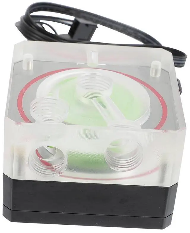 Main image of Mikinona Water Cooling Pump Rate Thread Interface Durable Liquid Cooling System Replacement for DIY