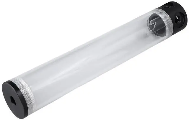 Alt view image 2 of 6 - 300mm Cylindrical Acrylic Water Cooling Reservoir, G1/4in Thread, Low Noise, Stable Connection for PC Water Cooling System