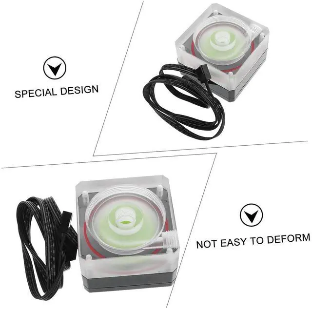 Alt view image 2 of 7 - LABRIMP Water Cooling Pump for Cooling System Compact Liquid Cooler with Pwm Support Easy Water Addition
