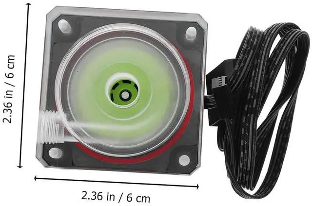Alt view image 5 of 7 - LABRIMP Water Cooling Pump for Cooling System Compact Liquid Cooler with Pwm Support Easy Water Addition