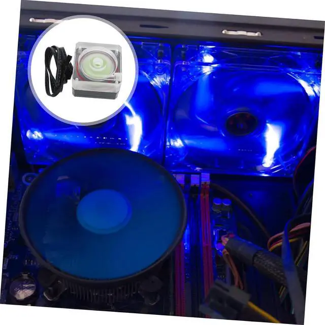 Alt view image 7 of 7 - LABRIMP Water Cooling Pump for Cooling System Compact Liquid Cooler with Pwm Support Easy Water Addition