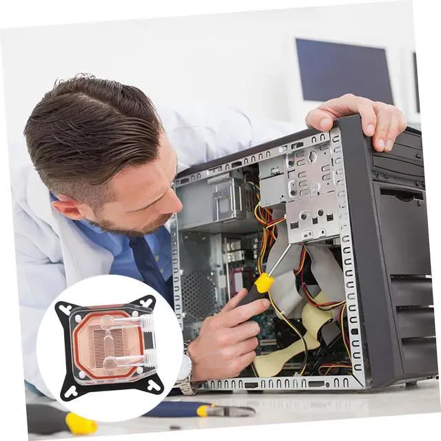 Alt view image 2 of 7 - Happyyami High Performance GPU Water Block with Cover for Efficient Cooling Compatible with Modern Graphics