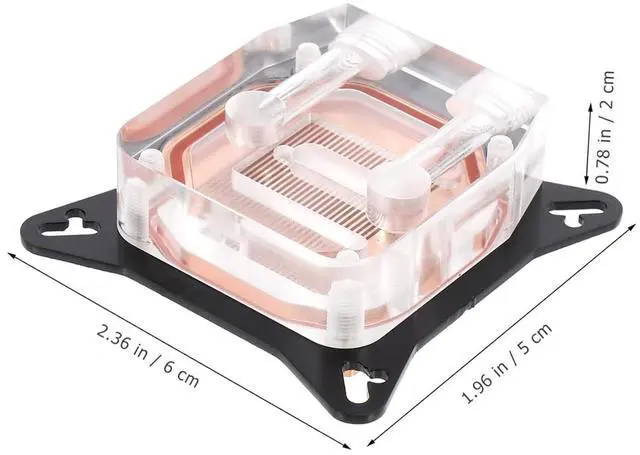Alt view image 5 of 7 - Happyyami High Performance GPU Water Block with Cover for Efficient Cooling Compatible with Modern Graphics