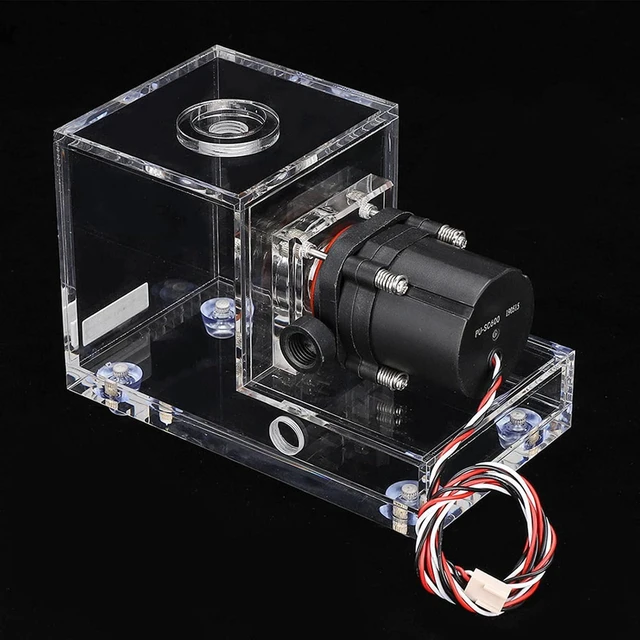 Main image of Acrylic Water Cooling Tank SC600 Pump 600LH for DIY Water Cooled PC Builders