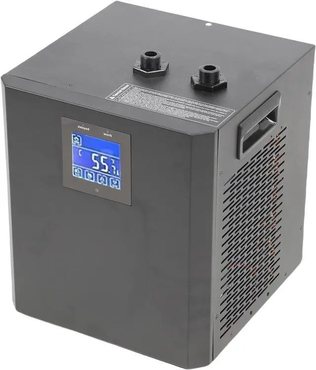 Alt view image 3 of 7 - Water Cooler of The Bathtub, LCD Touch Pantave DC24V Water Cooler System Fast Heat Dissipation Pump 1/3 Horsepower for The Home (US Plug 110V)
