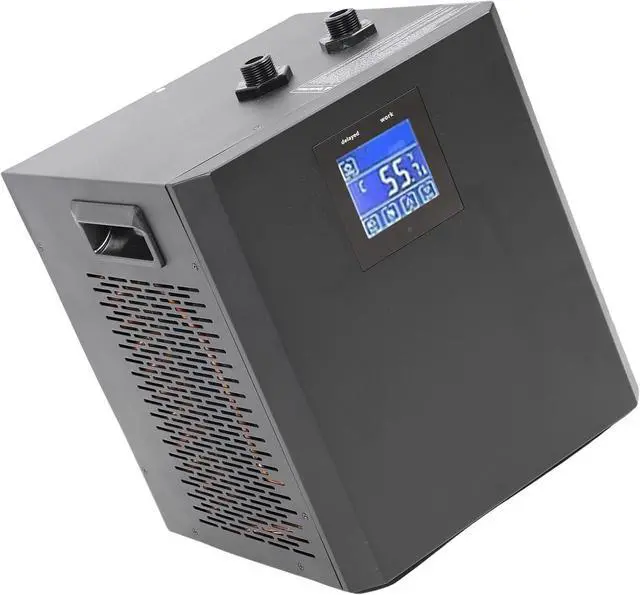 Alt view image 4 of 7 - Water Cooler of The Bathtub, LCD Touch Pantave DC24V Water Cooler System Fast Heat Dissipation Pump 1/3 Horsepower for The Home (US Plug 110V)