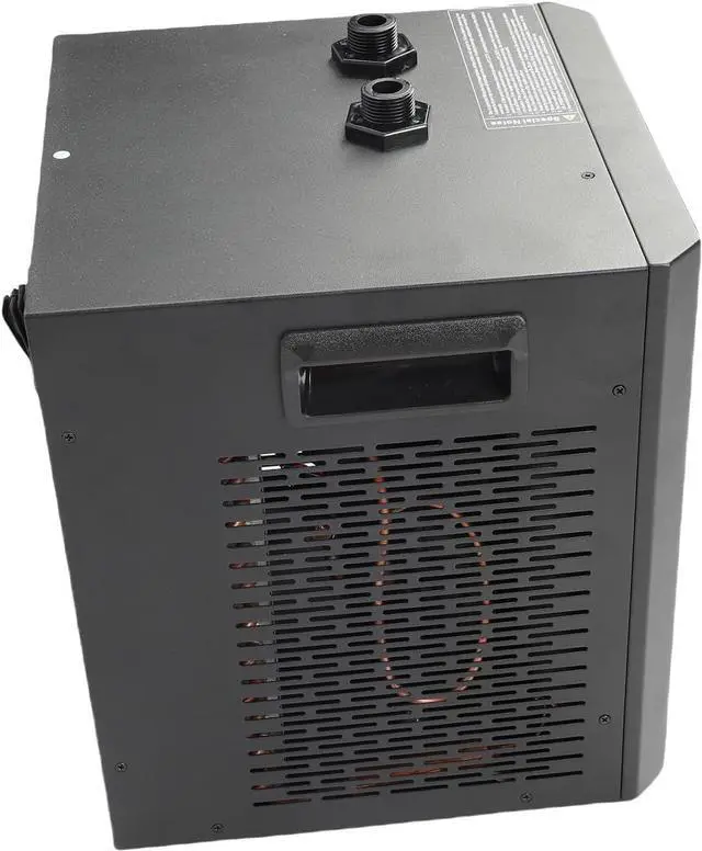 Alt view image 6 of 7 - Water Cooler of The Bathtub, LCD Touch Pantave DC24V Water Cooler System Fast Heat Dissipation Pump 1/3 Horsepower for The Home (US Plug 110V)
