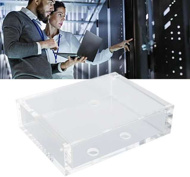 Alt view image 2 of 7 - Computer Water Cooling Reservoir Transparent Acrylic with G1/4 Thread, Durably Material, Installation for PC Water Cooling and Industrial Liquid Storage
