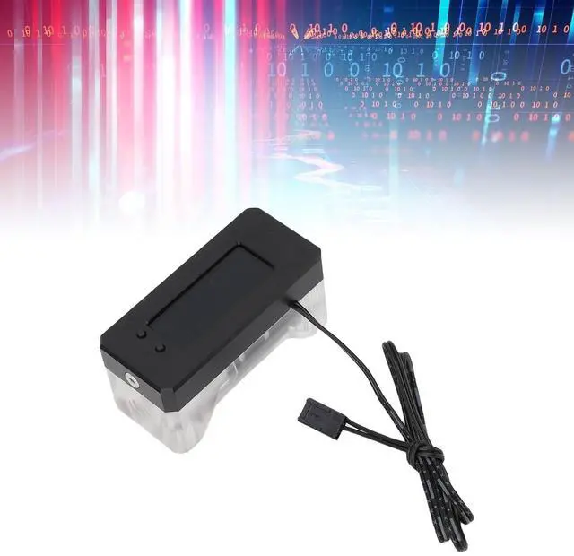 Alt view image 6 of 7 - Digital Meter Alarm for Water Cooling System, RPM Temperature Detect with Water Cooling Pump Alarm, for Gasoline, Kerosene, Engine Oil