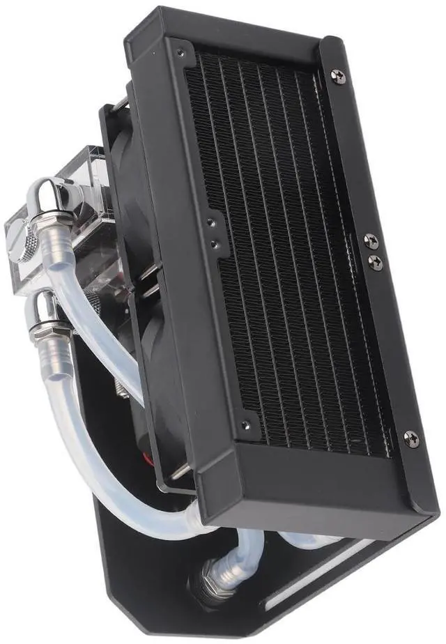 Alt view image 3 of 7 - CCPU Cool Water Cooling Pump, High Flow 600L/H, Dual Pump Head, Silent Operation, D Port, 4Pin Compatibility, for Desktop PC, Gaming, and Custom Cooling Systems