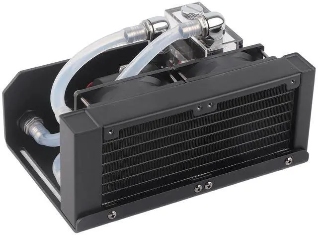 Alt view image 4 of 7 - CCPU Cool Water Cooling Pump, High Flow 600L/H, Dual Pump Head, Silent Operation, D Port, 4Pin Compatibility, for Desktop PC, Gaming, and Custom Cooling Systems