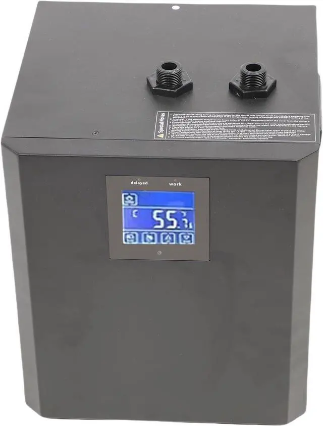 Main image of Water Cooler of The Bathtub, LCD Touch Pantave DC24V Water Cooler System Fast Heat Dissipation Pump 1/3 Horsepower for The Home (US Plug 110V)