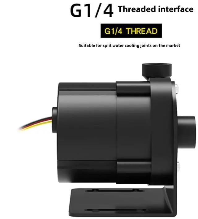 Alt view image 7 of 7 - PU SC1000 High Flows 24V Brushless Water Cooling Industrial Type for PC Liquid Cooling Equipments High Pressure Industrial Water