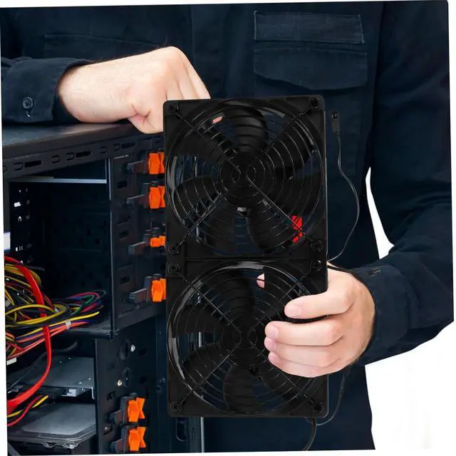 Alt view image 4 of 7 - Uonlytech 1set Aluminum Liquid Cooling Radiator with High-Speed Fan for Computer CPU and Industrial