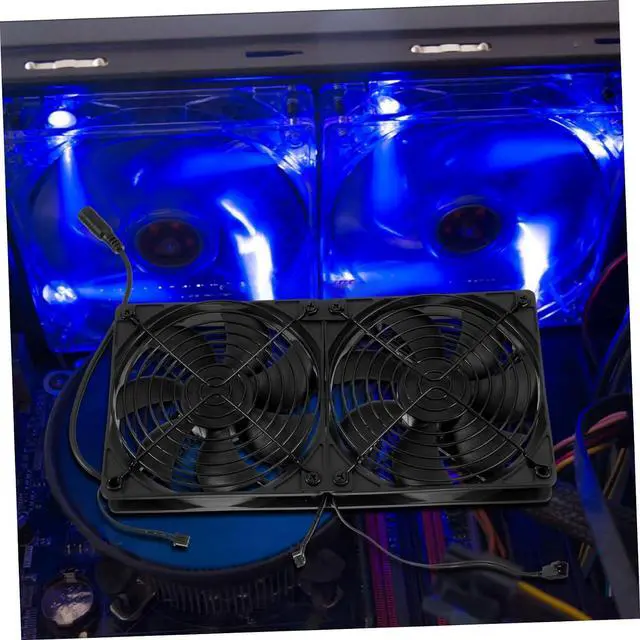 Alt view image 6 of 7 - Uonlytech 1set Aluminum Liquid Cooling Radiator with High-Speed Fan for Computer CPU and Industrial