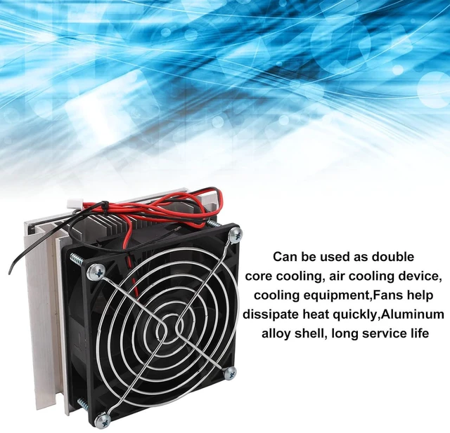 Alt view image 2 of 7 - Thermoelectric Cooling System Aluminum Alloy Case Semiconductor Refrigeration System Electronic Module for DIY 70W