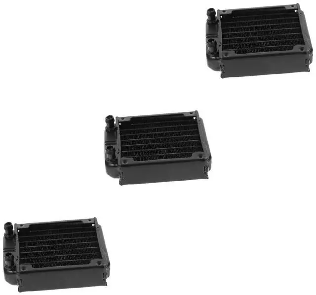 Main image of Lurrose 3pcs Aluminum Alloy Computer Cooling Radiator for Water Cooling Kit Efficient Heat Sink