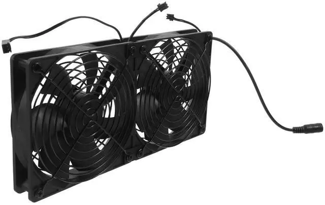 Main image of HOMSFOU 1set Aluminum Heat Exchanger Computer Water Cooling Radiator with High-Speed Fan for Efficient CPU