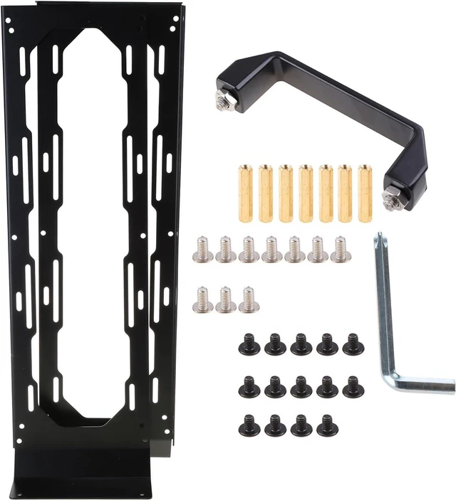 Alt view image 5 of 7 - External Water Cooling Dock Bracket for ITX Computer for Case Laptop 240 360mm Cooler Radiator Multifunction Stent EXWCD-240/360